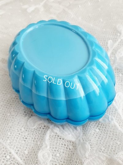 画像10: オパリンガラス小鳥柄ソープディッシュ