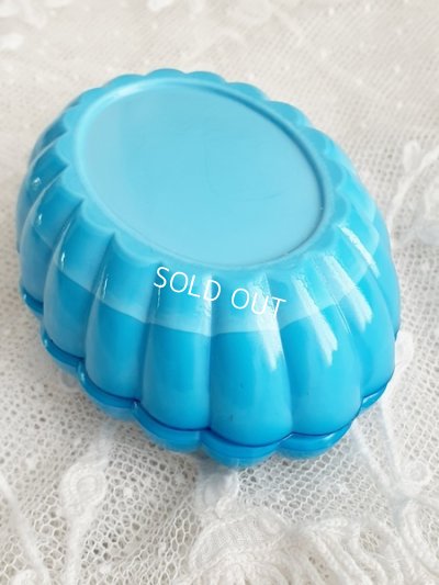 画像8: オパリンガラス小鳥柄ソープディッシュ