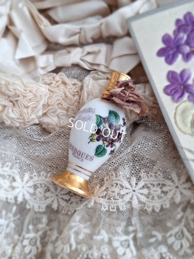 画像12: オパリンガラスBERDOUESすみれ香水瓶