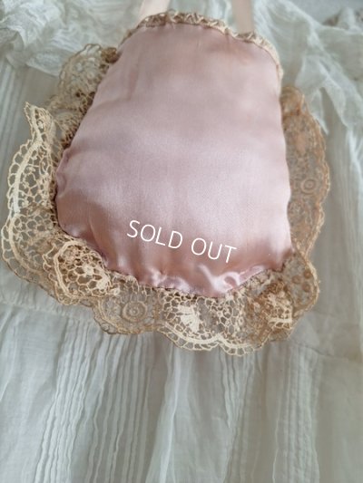 画像7: アンティークレースポーチ