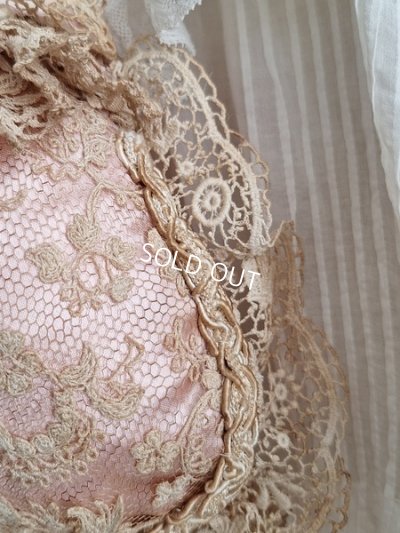 画像10: アンティークレースポーチ