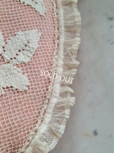 画像10: アンティークフィレレースクッション