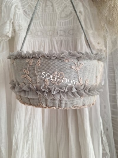 画像9: アンティークレースパニエ