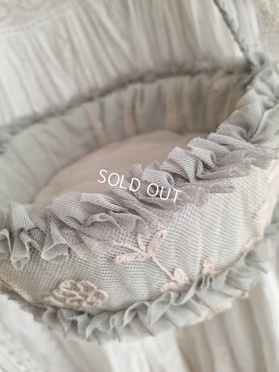 画像4: アンティークレースパニエ