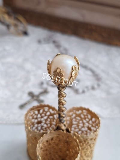 画像6: アンティークリップスティックスタンド