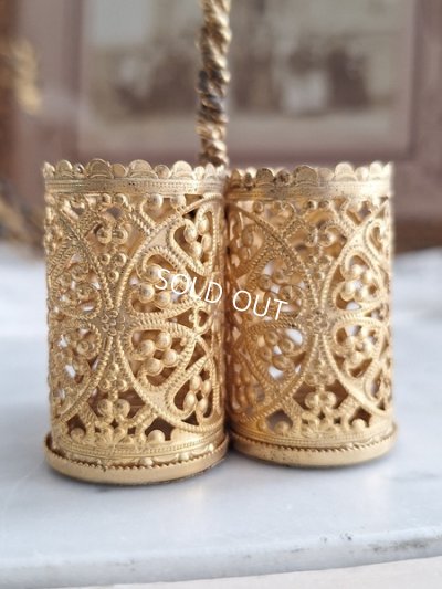 画像2: アンティークリップスティックスタンド