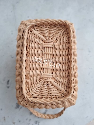 画像7: アンティーク小さなダブルハンドルバスケット