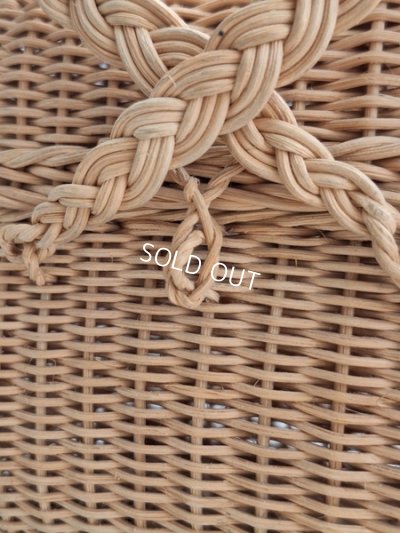 画像3: アンティーク小さなダブルハンドルバスケット