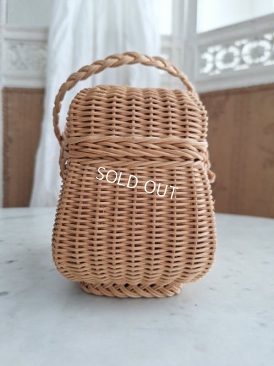 画像11: アンティーク小さなダブルハンドルバスケット