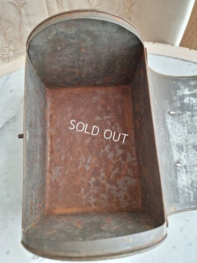 画像21: アネモネ柄ブリキバスケット