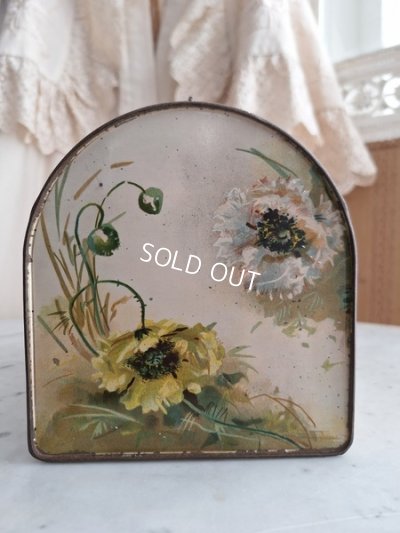 画像3: アネモネ柄ブリキバスケット