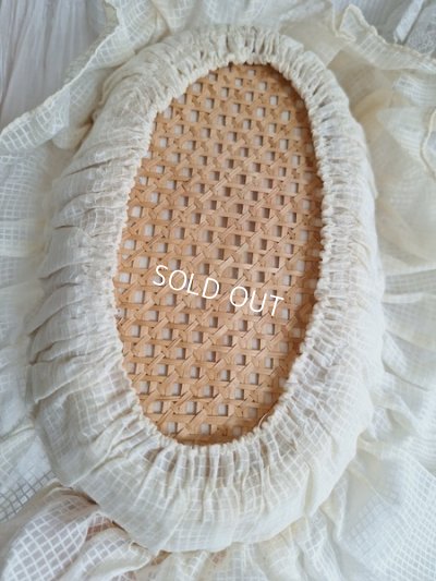 画像14: アンティークウエディングガールバスケット