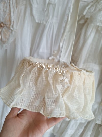 画像5: アンティークウエディングガールバスケット