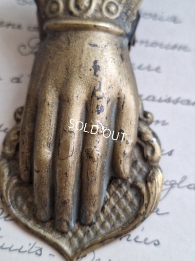 画像3: アンティークハンド形クリップ