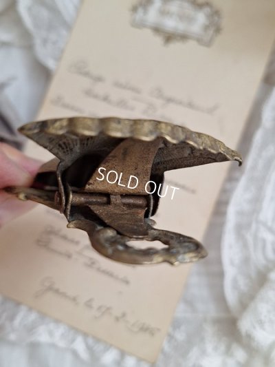 画像11: アンティークハンド形クリップ