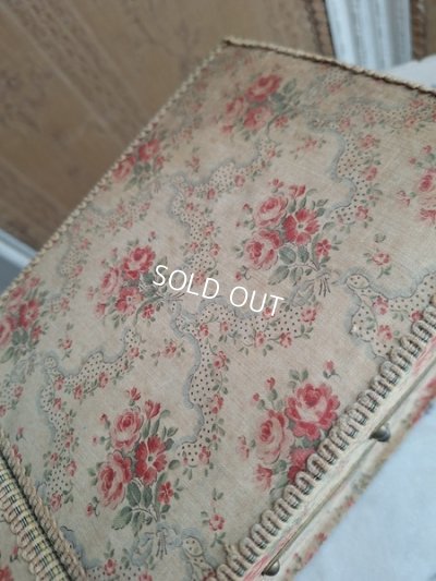 画像8: ローズ柄カルトナージュソーイングボックス