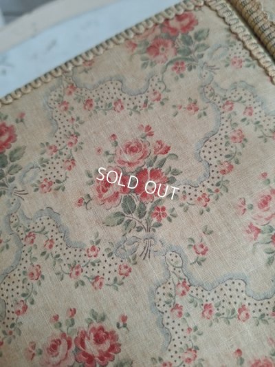 画像2: ローズ柄カルトナージュソーイングボックス