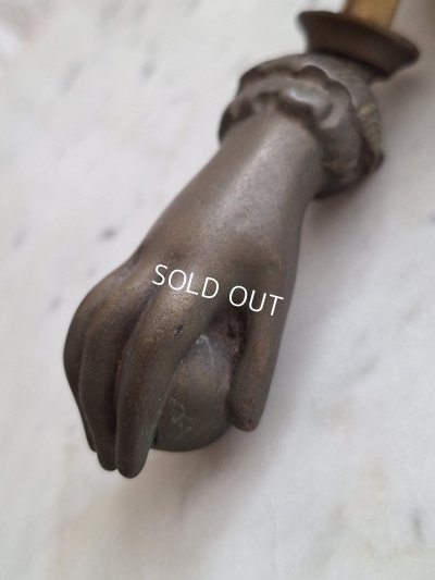 画像4: アンティークハンド形ドアノッカー