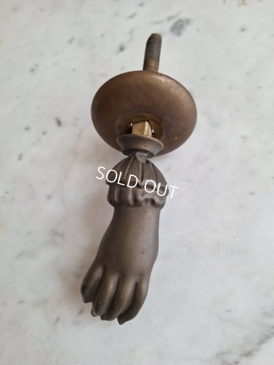 画像2: アンティークハンド形ドアノッカー