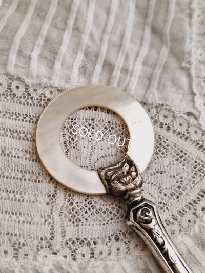 画像6: アンティークマザーパールラトル