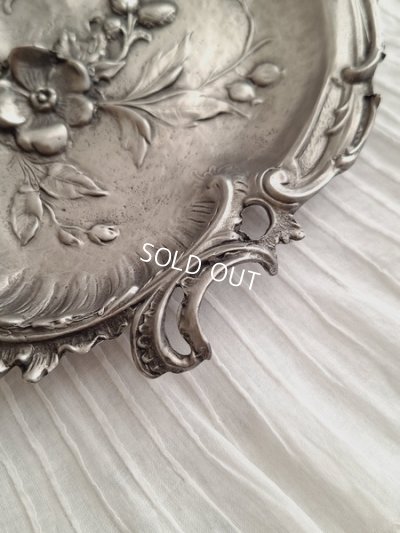 画像5: ピューター花トレイ