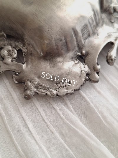 画像11: ピューター花トレイ