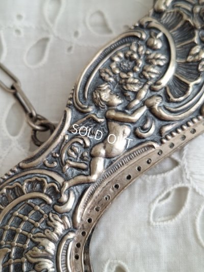 画像5: 天使と花かごレリーフがま口