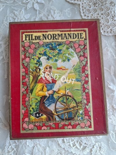 画像9: Fil de Normandie糸付きボックス