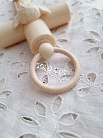 画像8: アンティークセルロイド天使の十字架