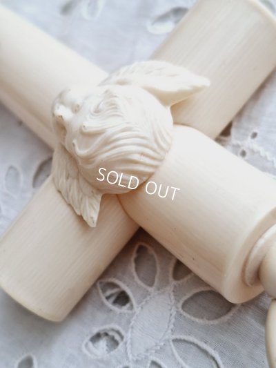 画像4: アンティークセルロイド天使の十字架