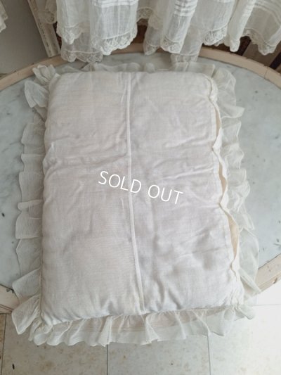 画像14: アンティークレースクッション