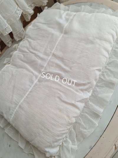 画像17: アンティークレースクッション