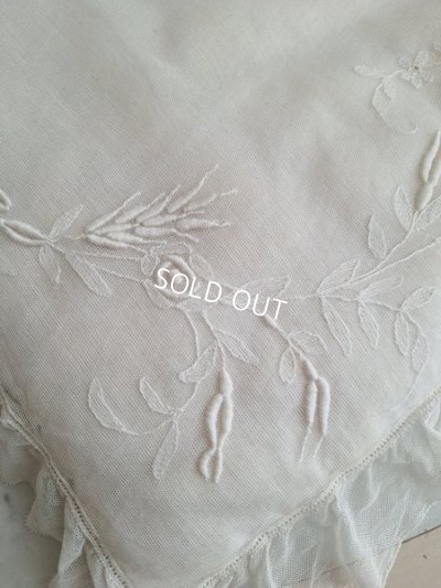 画像6: アンティークレースクッション