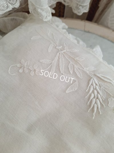 画像5: アンティークレースクッション