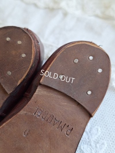 画像8: アンティークベビーシューズ