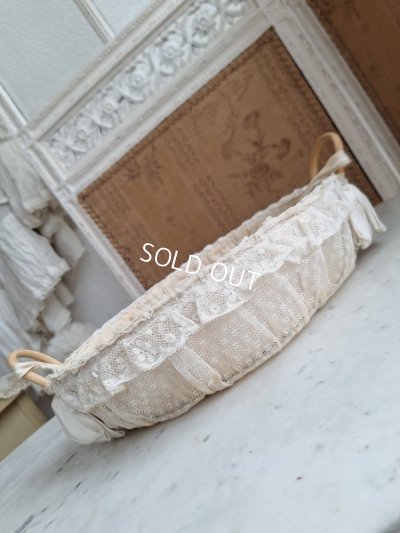 画像8: アンティークレースパニエ