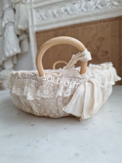 画像9: アンティークレースパニエ