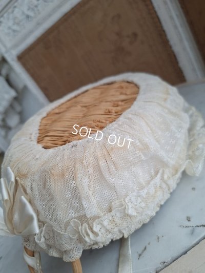 画像13: アンティークレースパニエ