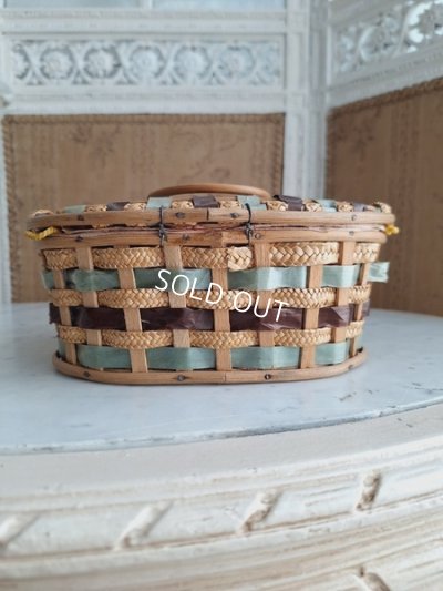 画像11: ピンククッション付ソーイングバスケット