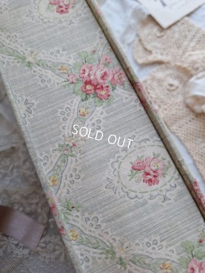 画像7: ローズ柄カルトナージュボックス