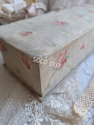 画像16: ローズ柄カルトナージュボックス