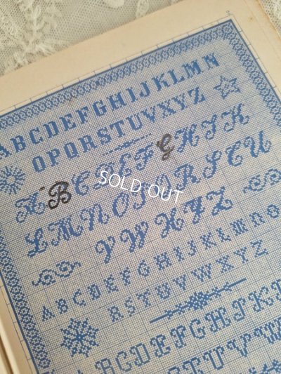 画像10: BRODERIESモノグラム図案本