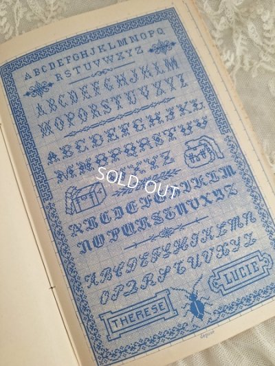 画像13: BRODERIESモノグラム図案本