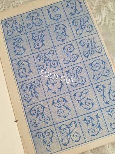 画像16: BRODERIESモノグラム図案本