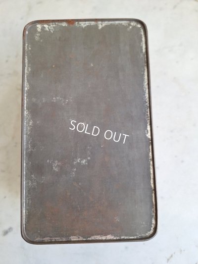 画像23: リボン柄ブリキバスケット