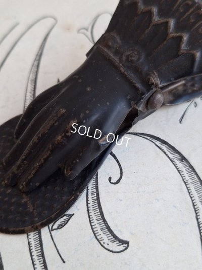 画像8: アンティークハンド形クリップ