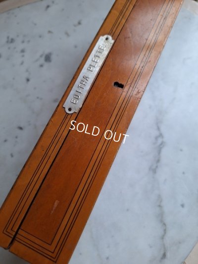 画像19: 少女柄アンティーク木箱