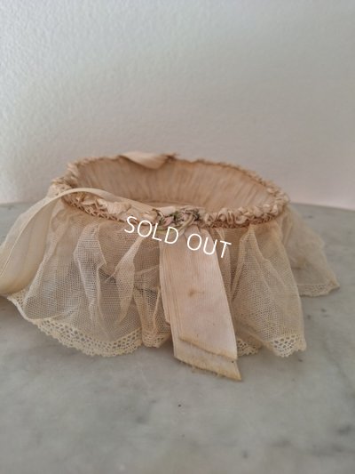 画像9: アンティークレースバスケット