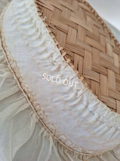 画像16: アンティークレースバスケット