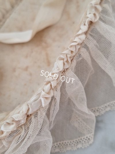 画像2: アンティークレースバスケット